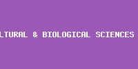 AGRICULTURAL & BIOLOGICAL SCIENCES Series